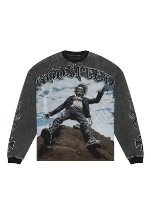 GODSPEED Rocker long-sleeve T-shirt - Grey