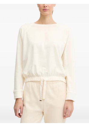 BOSS crew-neck sweatshirt - Neutrals