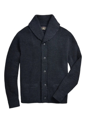 Ralph Lauren RRL shawl-collar cotton cardigan - Blue