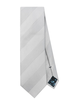 Paul Smith striped tie - Grey