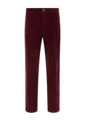 Boggi Milano corduroy trousers - Red