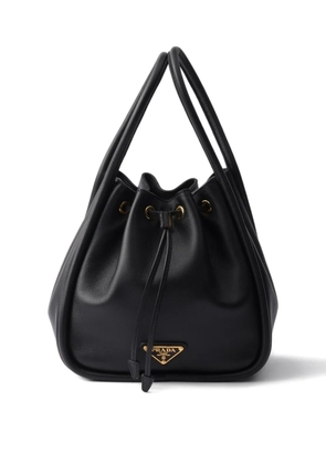 Prada Darling leather drawstring bucket bag - Black