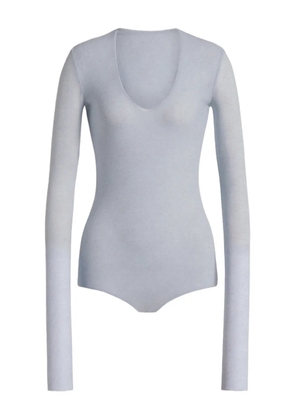 Alberta Ferretti long-sleeve body - Blue