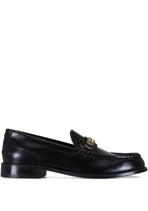 Dorothee Schumacher chain-detail loafers - Black