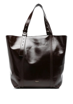 Golden Goose leather tote bag - Brown