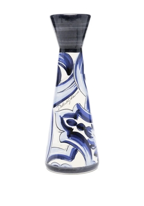 Dolce & Gabbana DOLCE BLU MEDITERRANEO MEDIUM CANDLE HOLDER - White