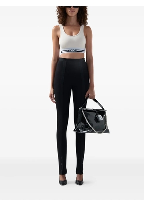 GCDS button detail trousers - Black