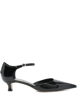 Aeyde 35mm Tillie leather pumps - Black