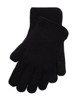Ralph Lauren Purple Label ribbed-cuff gloves - Black