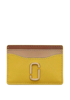 Marc Jacobs two-tone leather card case - Yellow