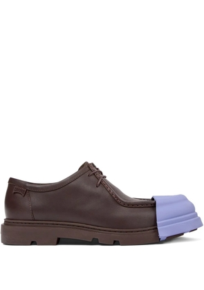 Camper Junction leather Oxford shoes - Brown