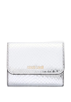 Roberto Cavalli leather wallet - Silver
