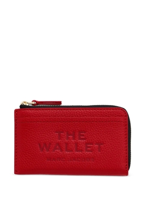 Marc Jacobs top-zip leather wallet - Red