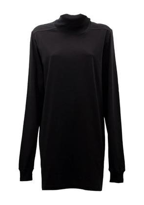 Rick Owens mock-neck long-sleeve top - Black