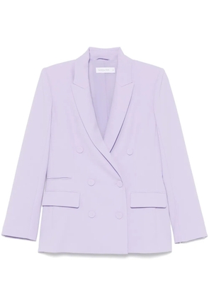 Patrizia Pepe crepe blazer - Purple