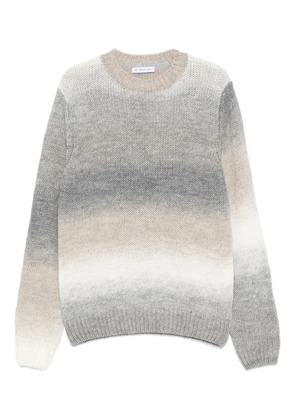Manuel Ritz ombré-effect sweater - Grey