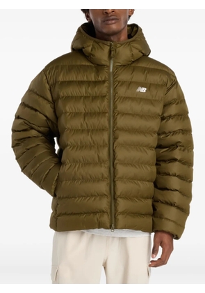 New Balance hooded puffer jacket - Green
