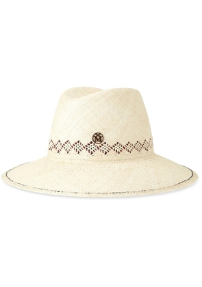 Maison Michel Kate interwoven-design hat - Neutrals