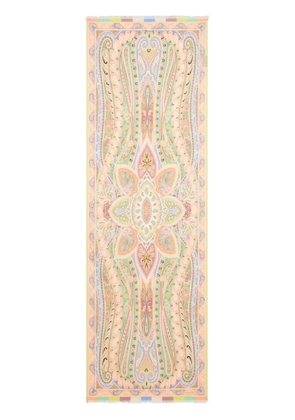 ETRO paisley-print scarf - Yellow
