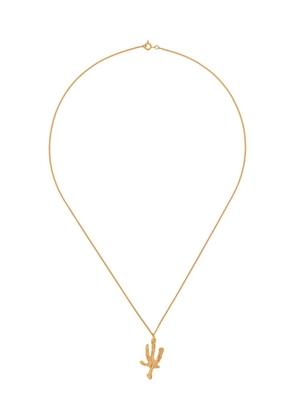 LOVENESS LEE OX Chinese Zodiac necklace - Gold