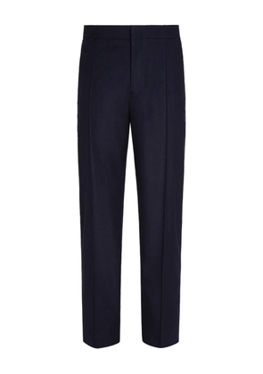 Zegna pleated tailored trousers - Blue