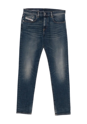 Diesel faded-effect cotton jeans - Blue