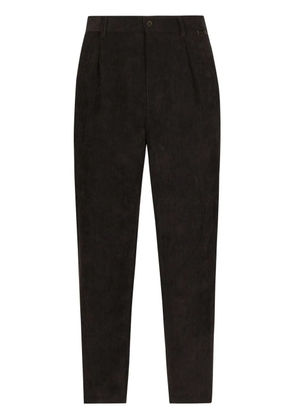 Dolce & Gabbana corduroy pants - Black