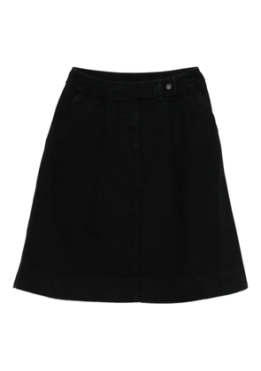 Mhl By Margaret Howell pleat-detail skirt - Black