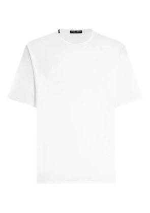 Dolce & Gabbana logo-tab T-shirt - White