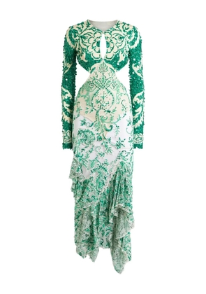 ETRO sequin-embellished dress - Green