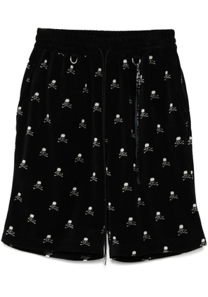 Mastermind Japan logo-print shorts - Black