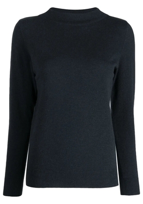 N.Peal funnel-neck cashmere knitted sweater - Blue