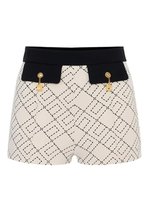 Elisabetta Franchi charm-print shorts - Neutrals