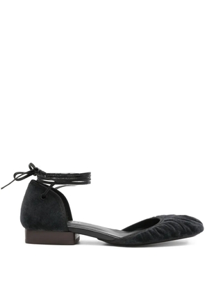 LEMAIRE Micro ballet flats - Black