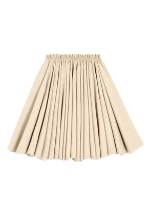 AMI Paris Corolla wool midi skirt - Neutrals