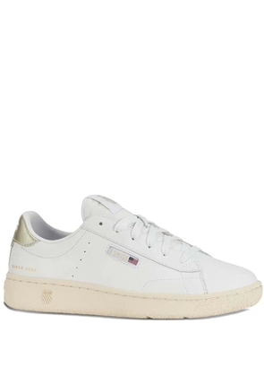 K-Swiss Slammklub leather sneakers - White