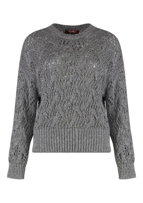Max Mara Pilade lurex knit sweater - Grey