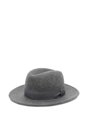 GAYNOR BONGARD wool fedora hat - Grey