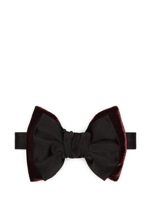 DSQUARED2 velvet-trim bow tie