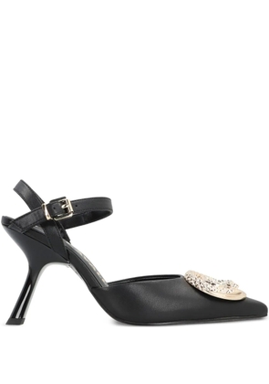 Just Cavalli embellished ankle-strap sandals - Black