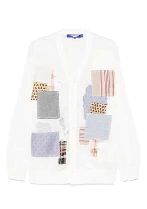 Junya Watanabe MAN linen cardigan - White