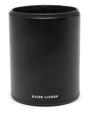 Ralph Lauren Home Brennan logo-print pencil cup - Black
