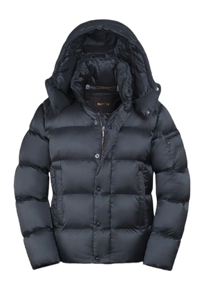 Moorer Nadir hooded puffer jacket - Blue