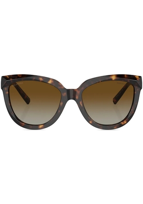 Tiffany & Co Eyewear T cat-eye frame sunglasses - Green