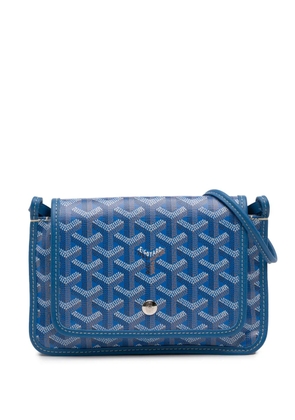 Goyard Pre-Owned 2025 Goyardine Plumet Pocket Wallet crossbody bag - Blue