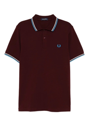 Fred Perry logo-embroidered polo shirt