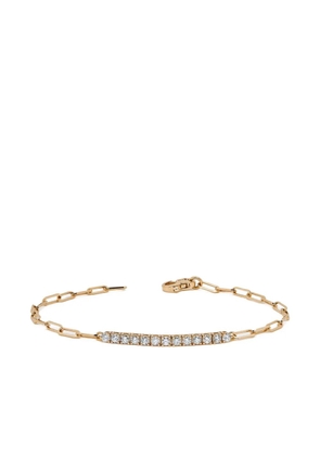 Jewels Aficionado 18K rose gold chain diamond bracelet