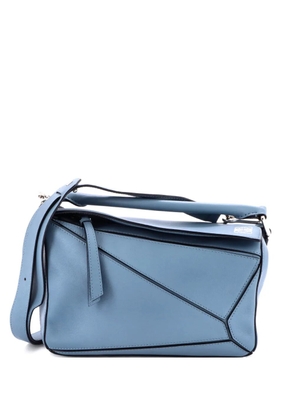 Loewe Pre-Owned Puzzle Bag Leather Small satchel - Blue