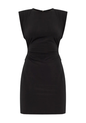 Michael Michael Kors gathered-detail mini dress - Black