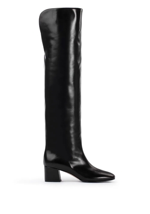 Le Silla Danielle over-the-knee leather boots - Black